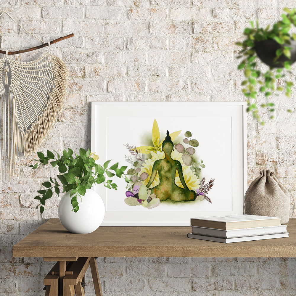 "Anahata" ♡ Affiche Aquarelle