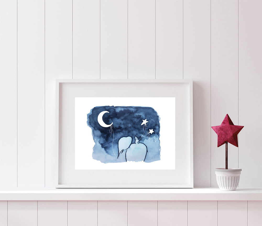 "Marchands de Sable" ♡ Affiche Aquarelle