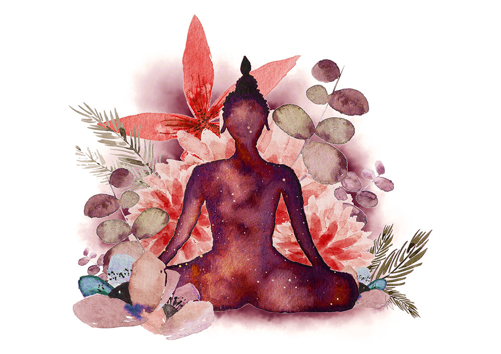 "Muladhara" ♡ Affiche Aquarelle