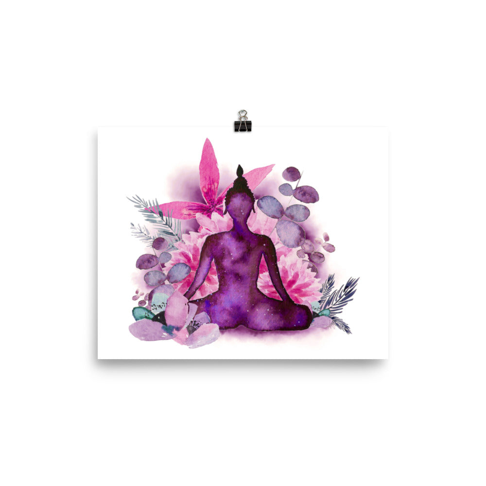 "Sahasrara" ♡ Affiche Aquarelle