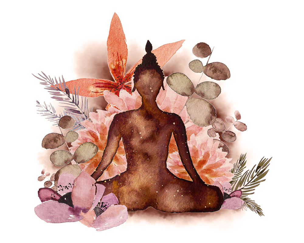 "Svadhisthana" ♡ Aquarelle Encadrée