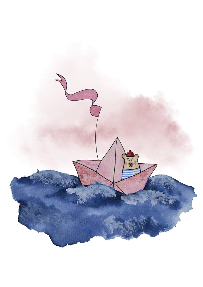 "Vogue" ♡ Affiche Aquarelle
