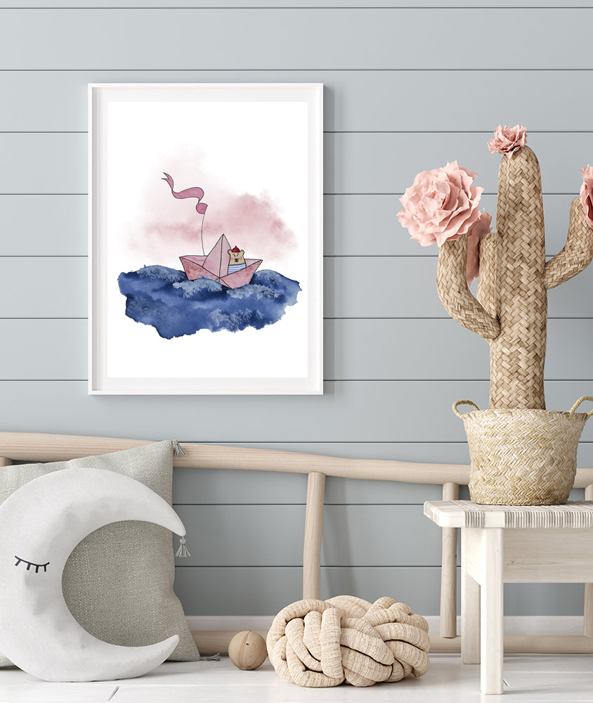 "Vogue" ♡ Affiche Aquarelle